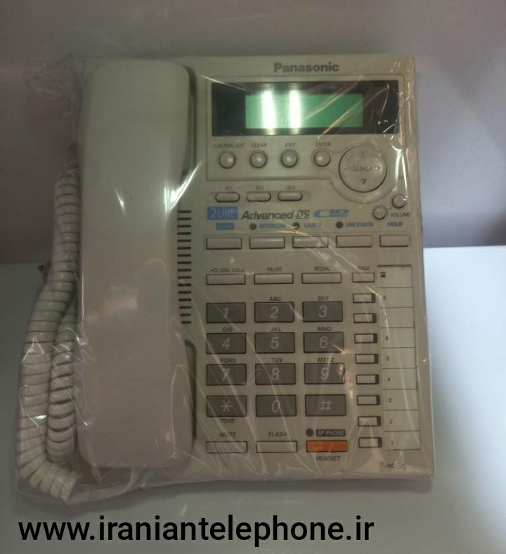 تلفن رومیزی دو خط پاناسونیک مدل KX_T3282