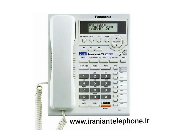تلفن رومیزی دو خط پاناسونیک مدل KX_T3282