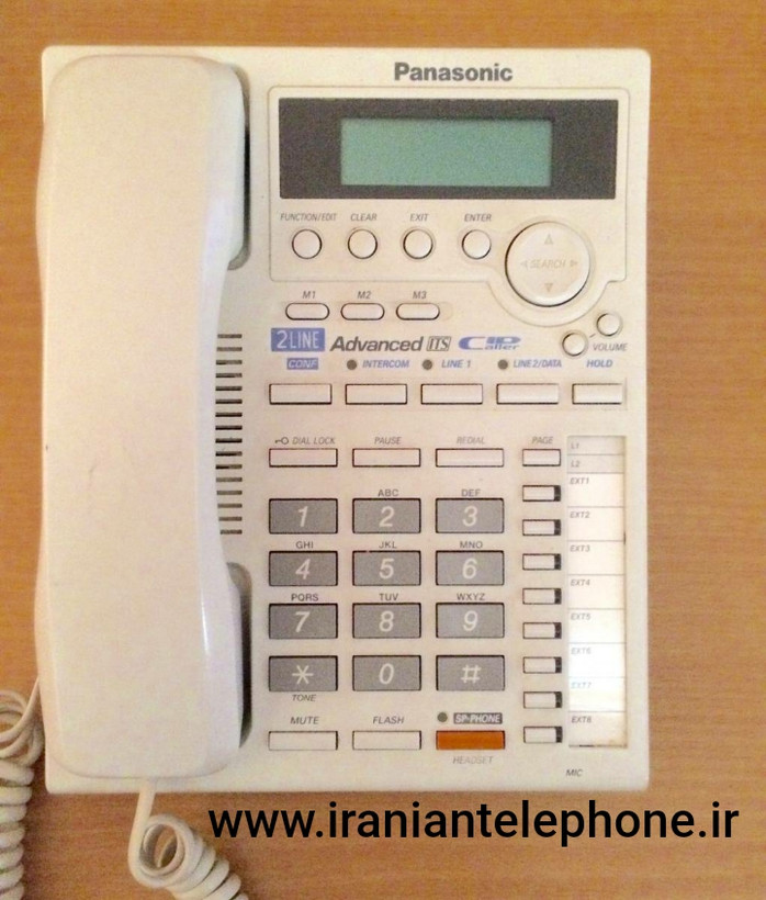 تلفن رومیزی دو خط پاناسونیک مدل KX_T3282